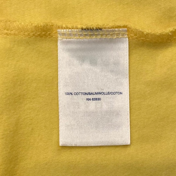 Womens yellow Lands’ End size medium tank top - Picture 4 of 5
